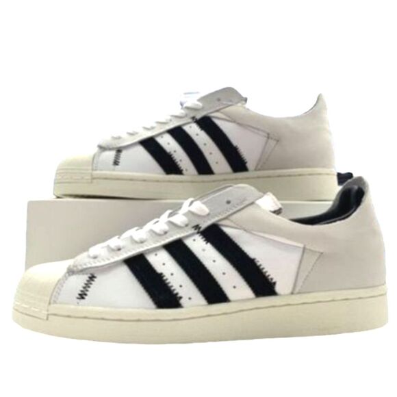 Adidas Classic Unisex Shell Toe Leather Sneakers Women's 7.5 Men's 6.5 - Picture 2 of 12